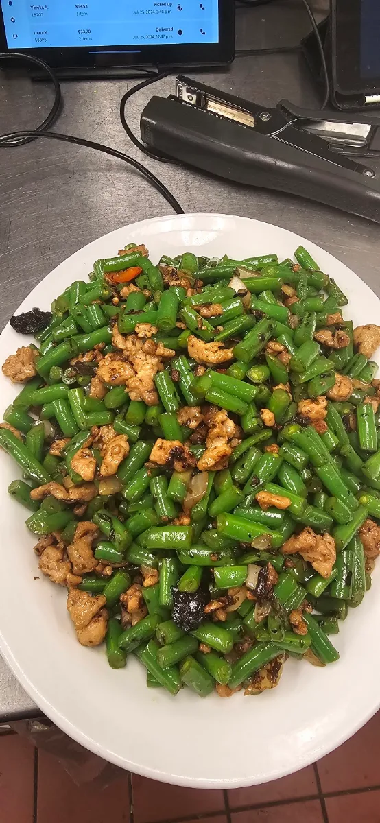 干煸四季豆 string beans
